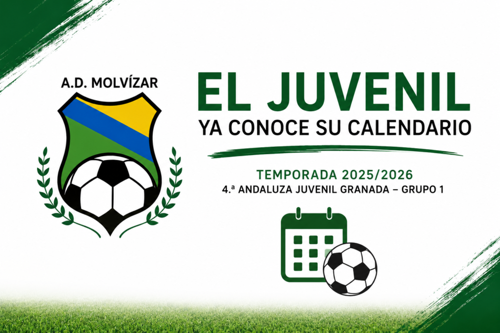 El Juvenil de la A.D. Molvízar ya conoce su calendario para la temporada 2025/2026