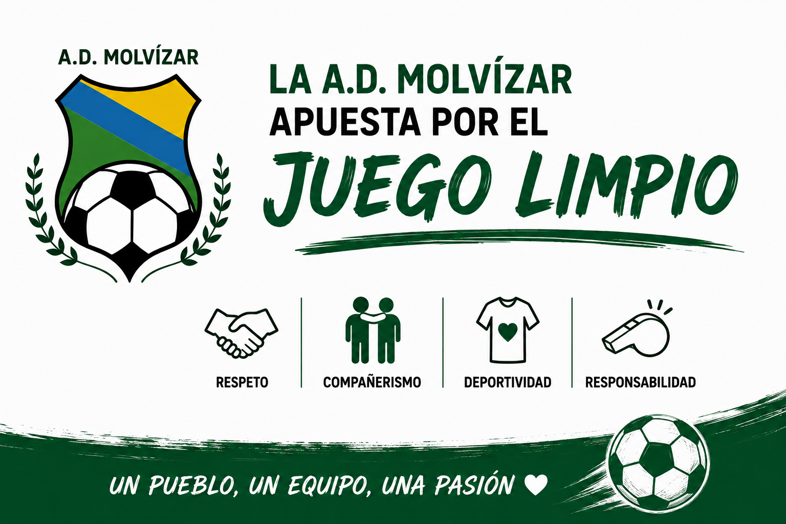La A.D. Molvízar apuesta por el Juego Limpio