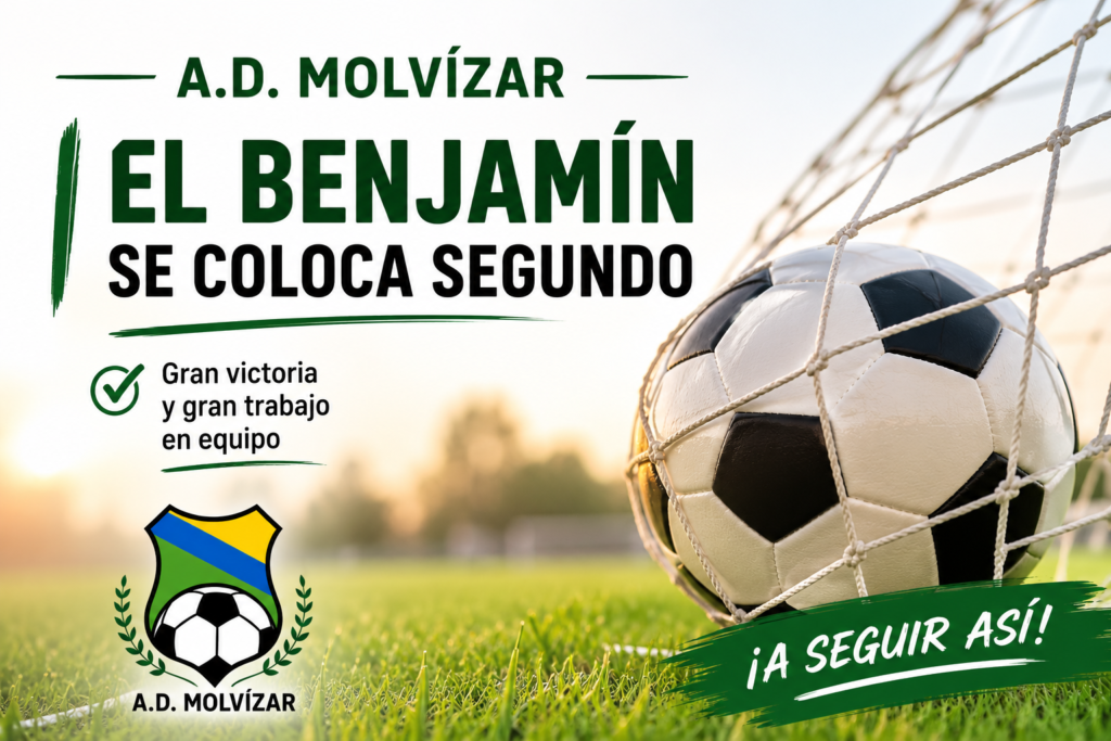 El Benjamín se coloca segundo tras una gran victoria
