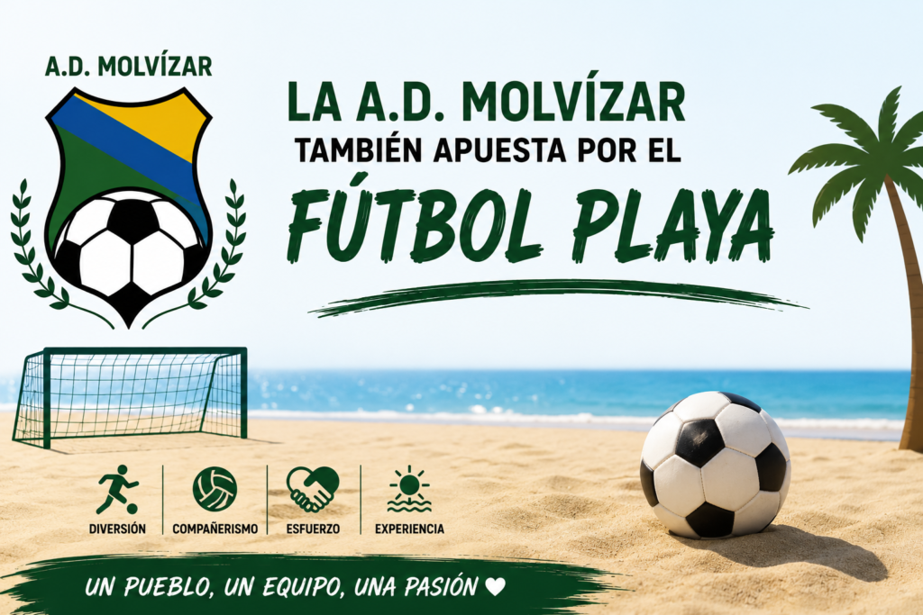 La A.D. Molvízar también apuesta por el fútbol playa